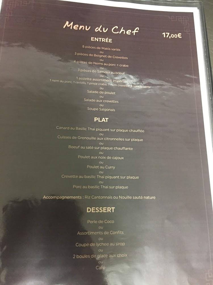 Saigon - Menu Image 3